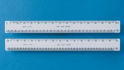 RULER KENT DOUBLESIDED HANDSCALE 61M