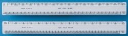 RULER KENT DOUBLESIDED HANDSCALE 63M