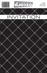 PAD INVITATION OZCORP 145X195 ARGYLE 25SHT