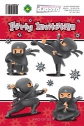 SP- PAD INVITATION OZCORP NINJA PARTY 25SHT
