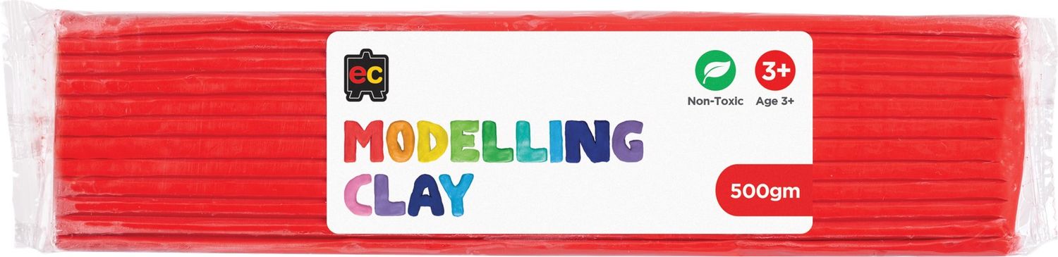 CLAY MODELLING EC 500G RED
