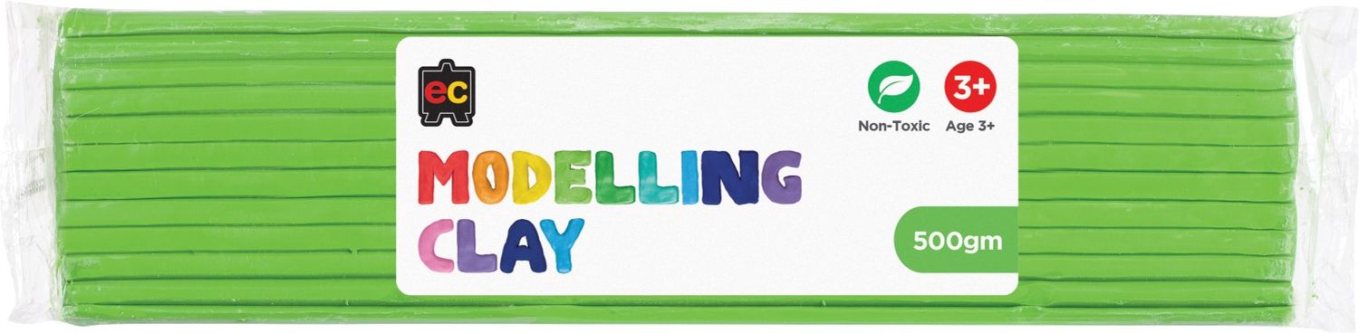 CLAY MODELLING EC 500G GREEN