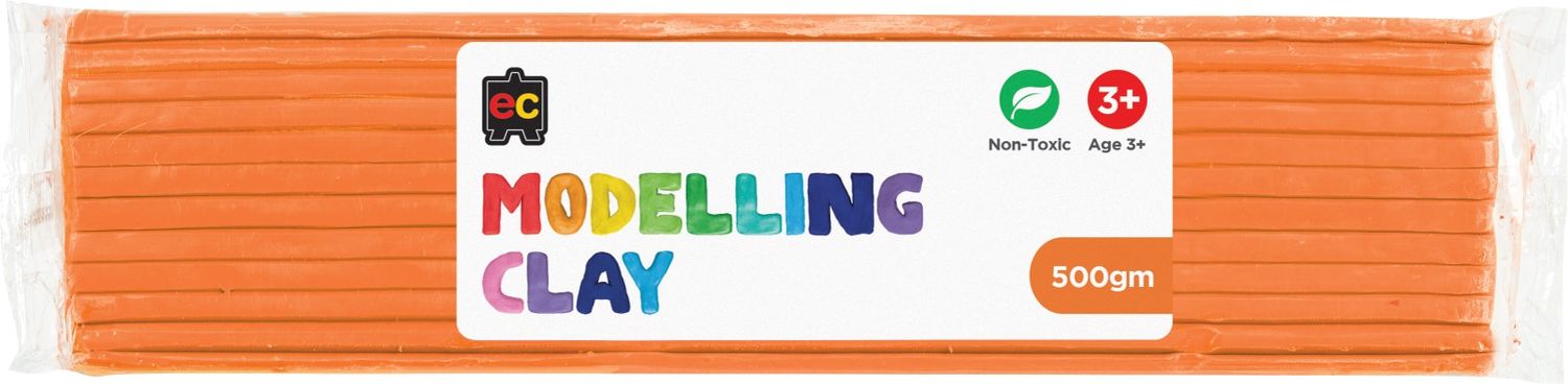 CLAY MODELLING EC 500G ORANGE