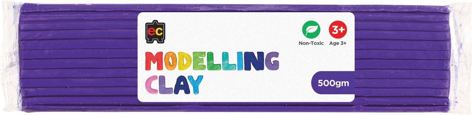 CLAY MODELLING EC 500G PURPLE