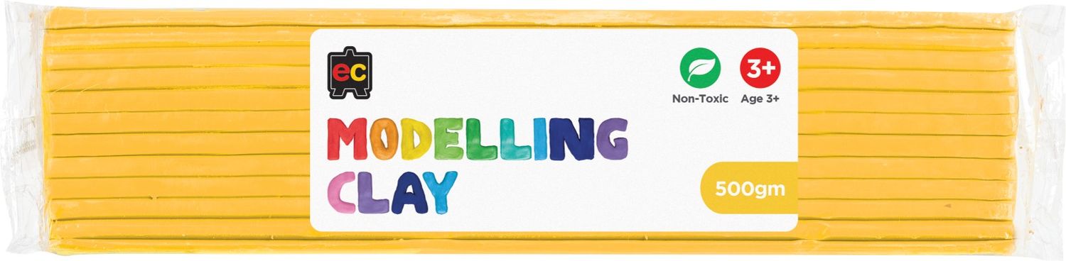 CLAY MODELLING EC 500G YELLOW