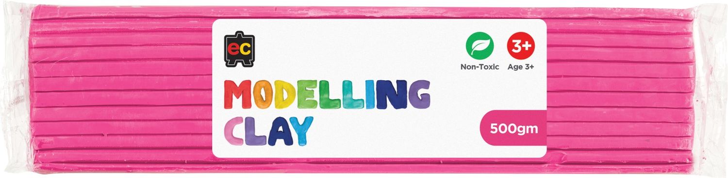 CLAY MODELLING EC 500G PINK