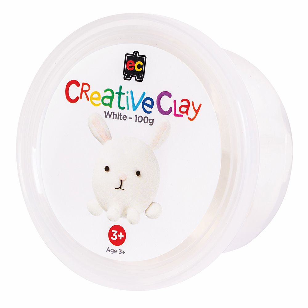 SP- CLAY CREATIVE EC 100GM WHITE