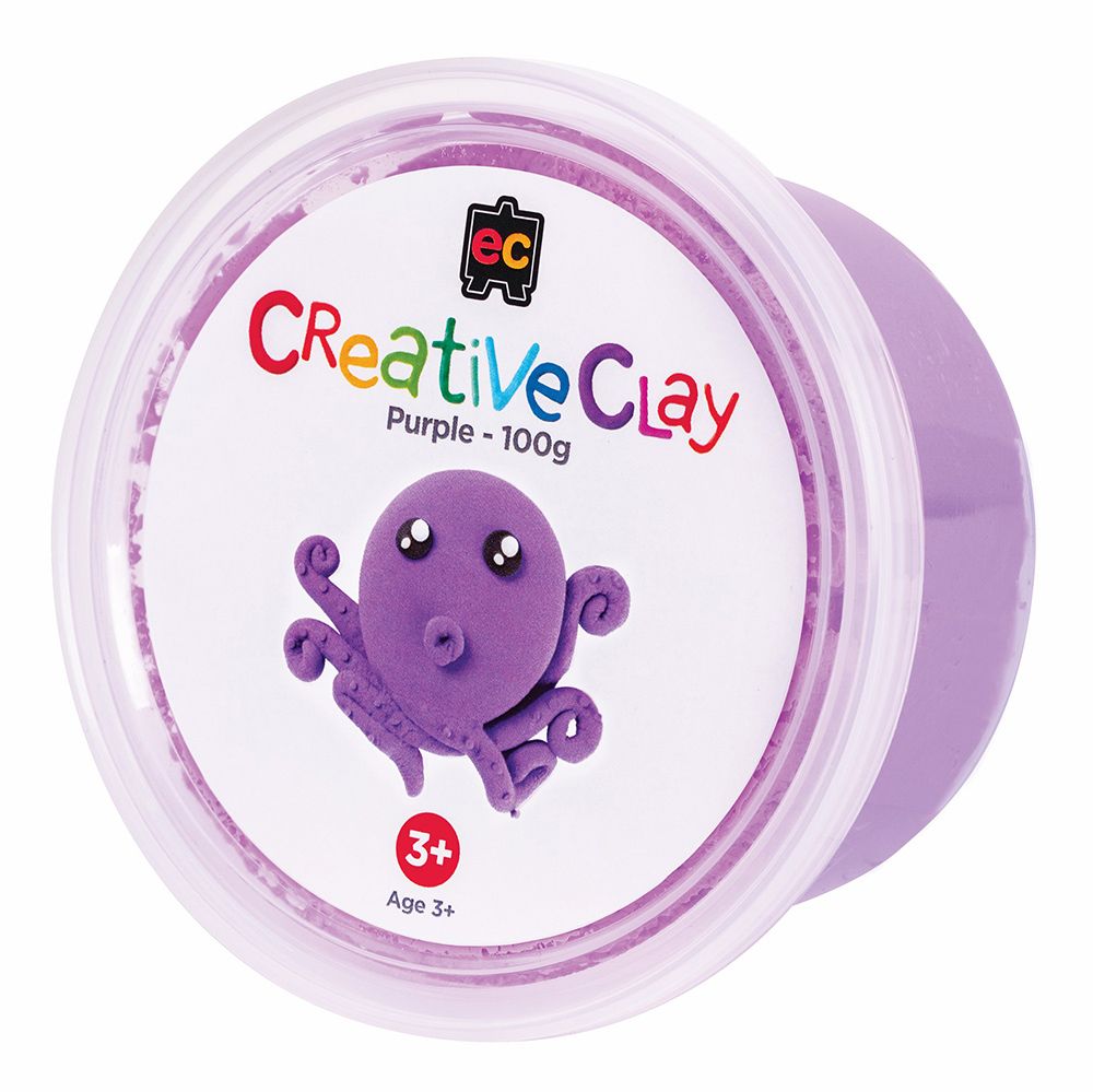 SP- CLAY CREATIVE EC 100GM PURPLE