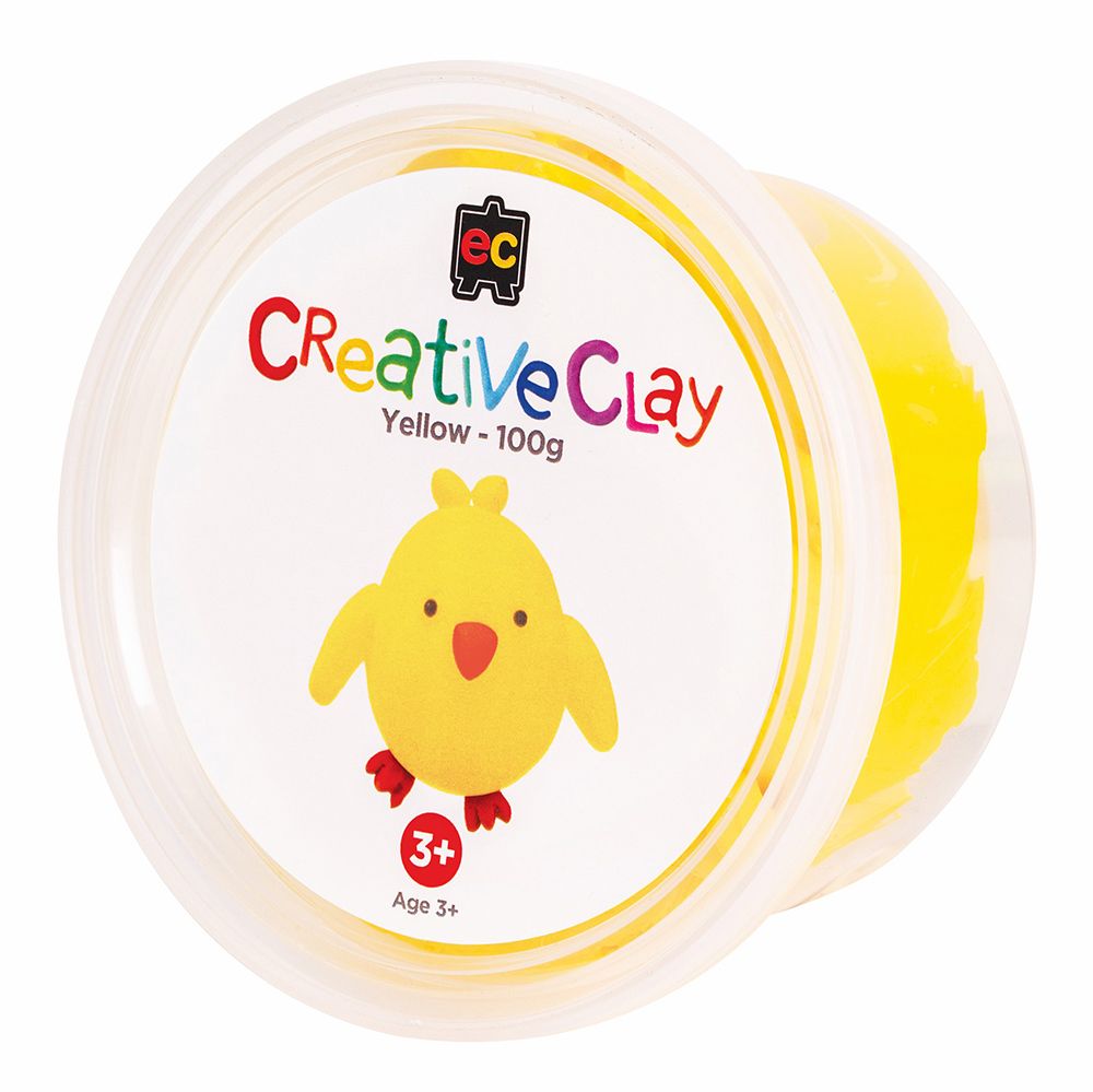 SP- CLAY CREATIVE EC 100GM YELLOW