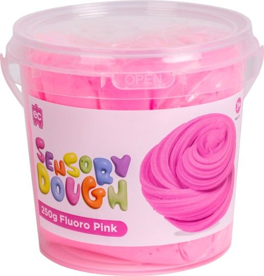 SP- SENSORY DOUGH EC 250GM FLURO PINK