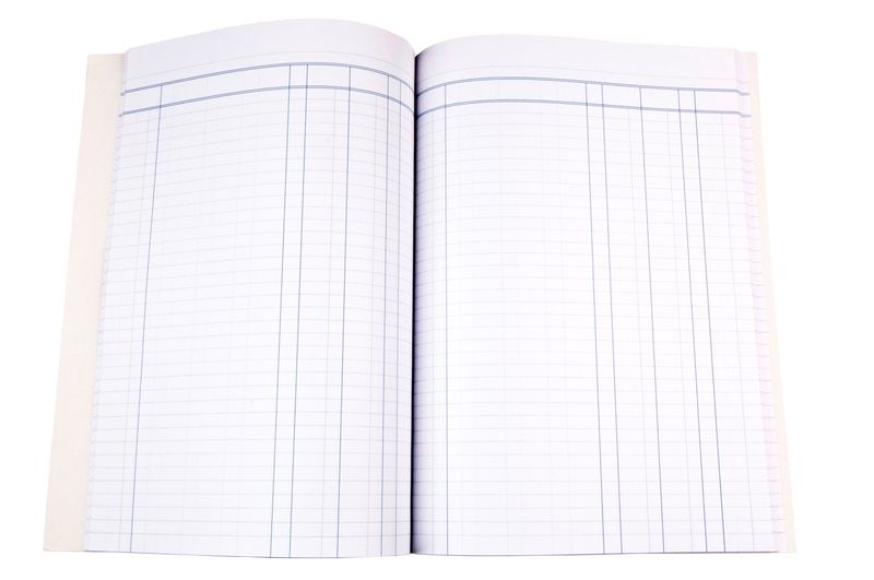 ACCOUNT BOOK COLLINS A60 TREBLE CASH