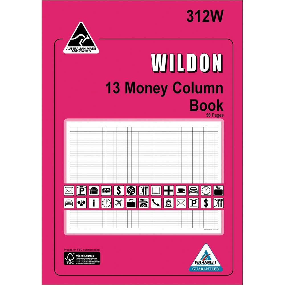 SP- BOOK ACCOUNT WILDON 56PGE 13MC