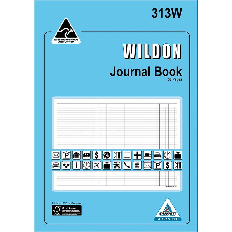 SP-  ACCOUNT BOOK WILDON A4 JOURNAL