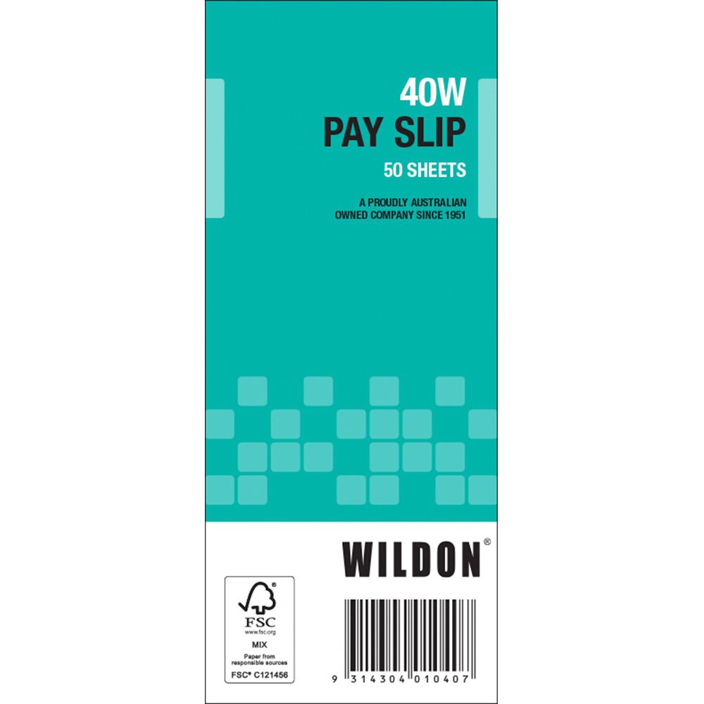 SP- PAY SLIP WILDON 50LF