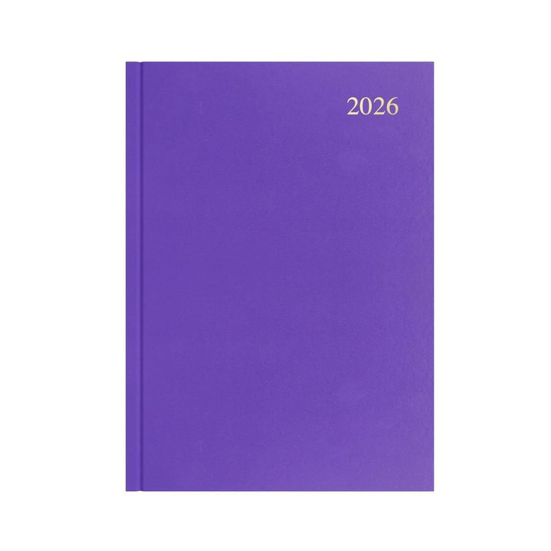 DIARY 2026 COLLINS ESSENTIAL A4 ESSA41.55 1DTP PURPLE