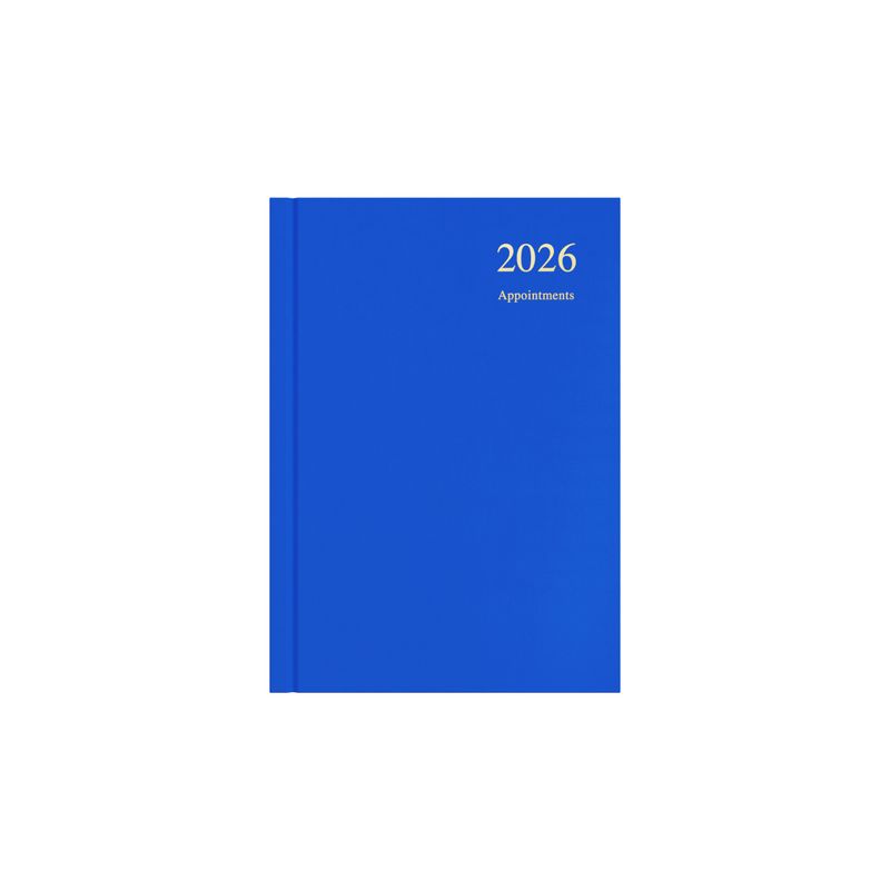 DIARY 2026 COLLINS ESSENTIAL APPT A5 ESSA51A.60 1DTP BLUE