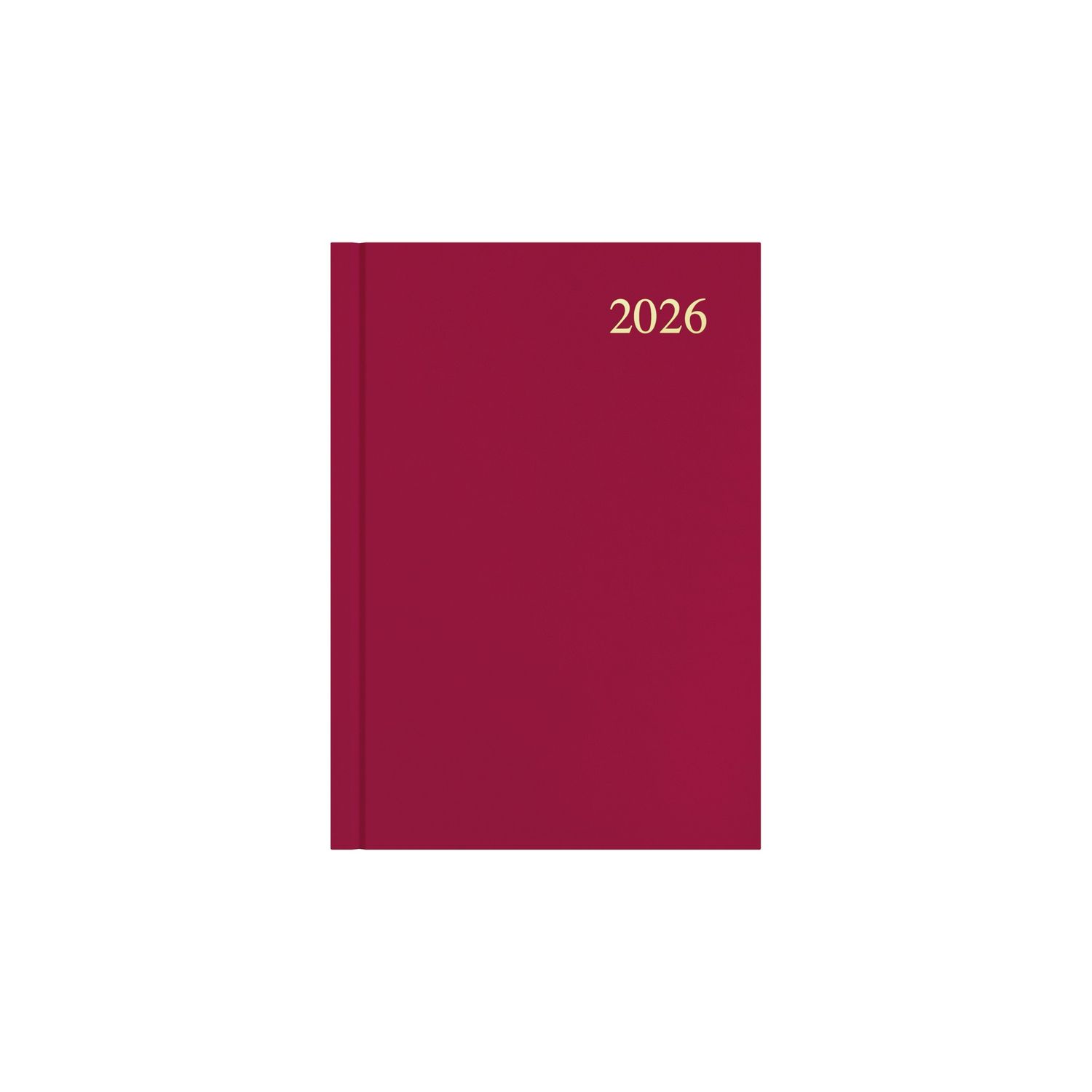 DIARY 2026 COLLINS ESSENTIAL A5 ESSA51.78 1DTP MAROON