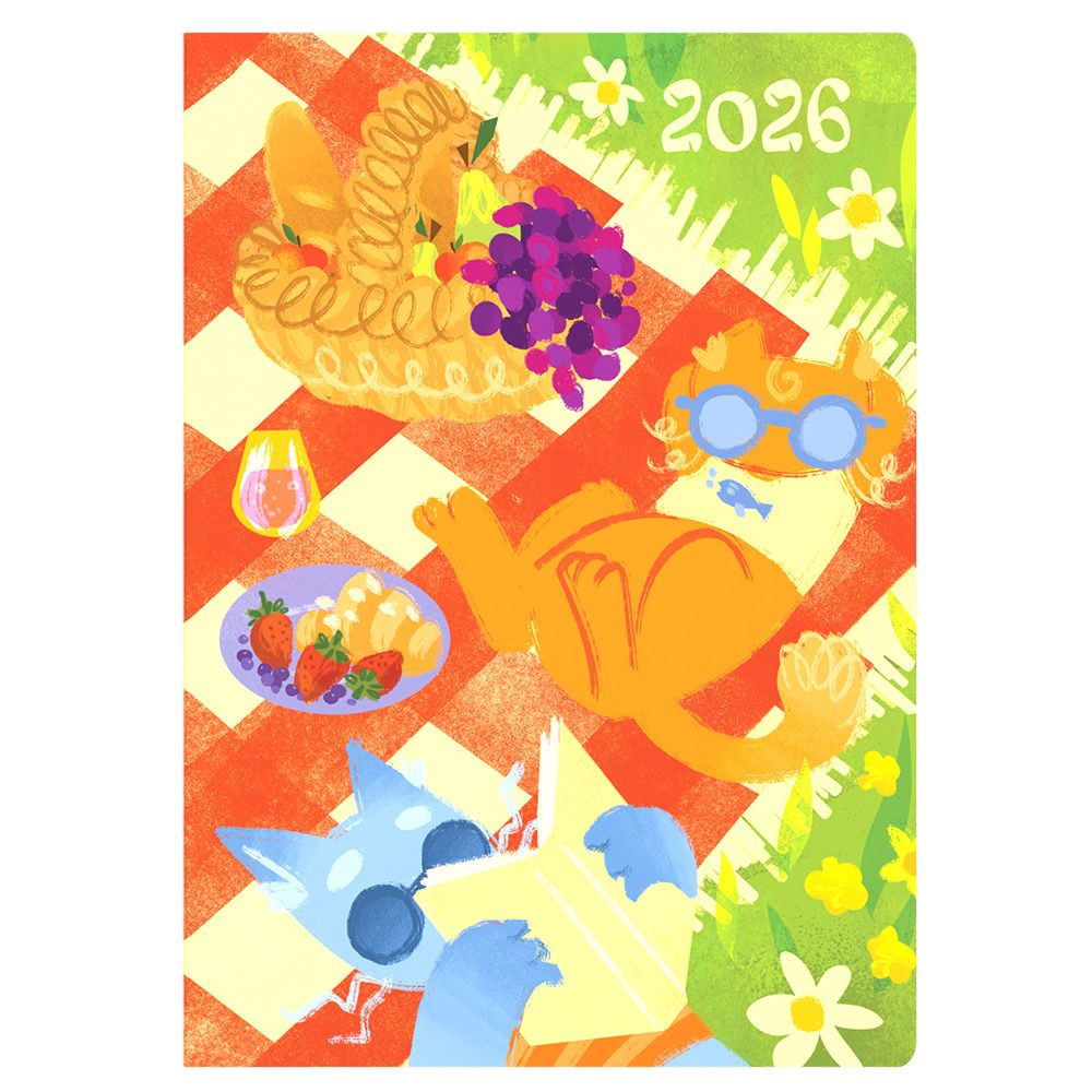 DIARY 2026 COLLINS CATS A5 E-CA153.PC RECY WTV PICNIC DIARY 2026 COLLINS CATS A5 E-CA153.PC RECY WTV PICNIC