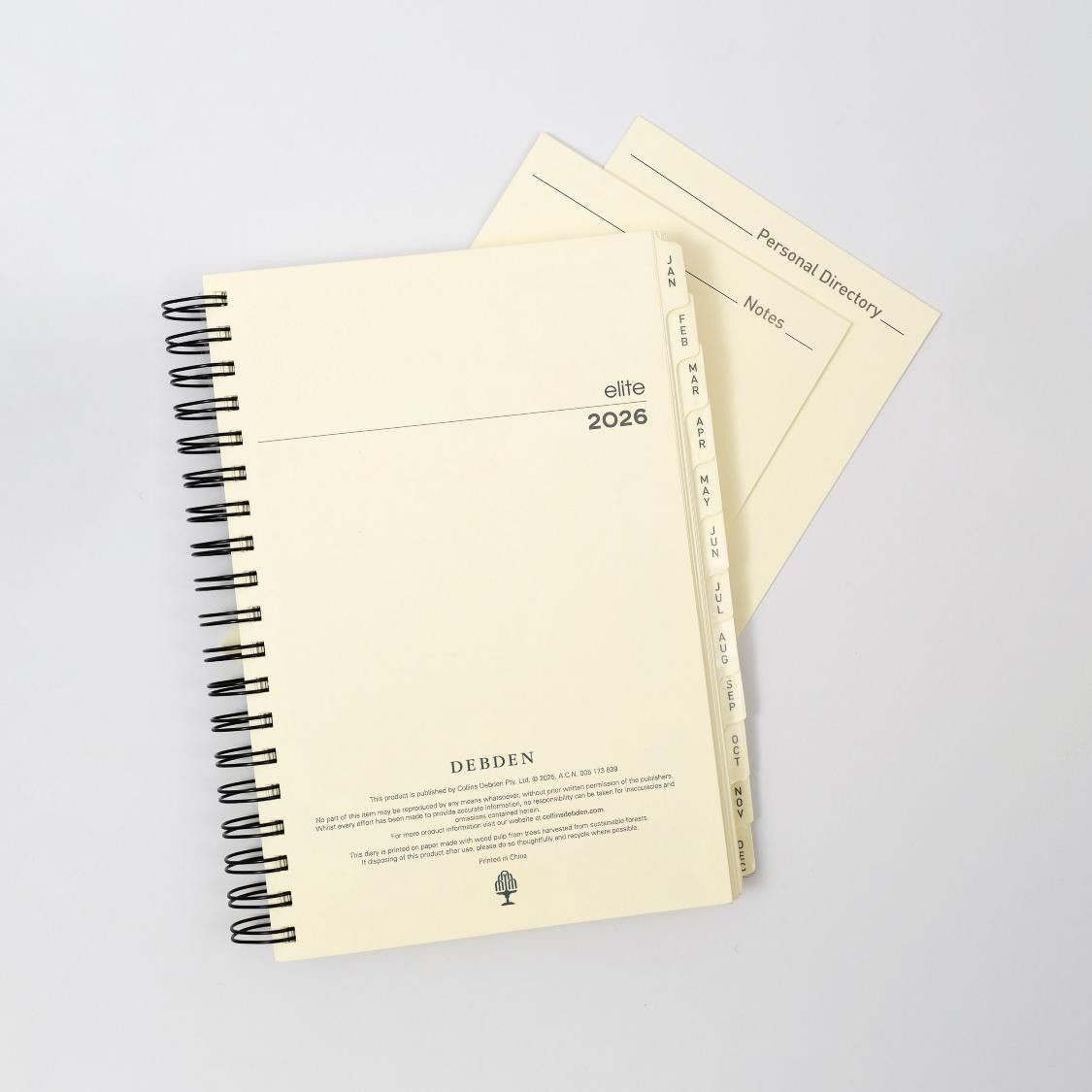 REFILL 2026 DEBDEN ELITE 246X164MM 1100.CRF-25 1DTP