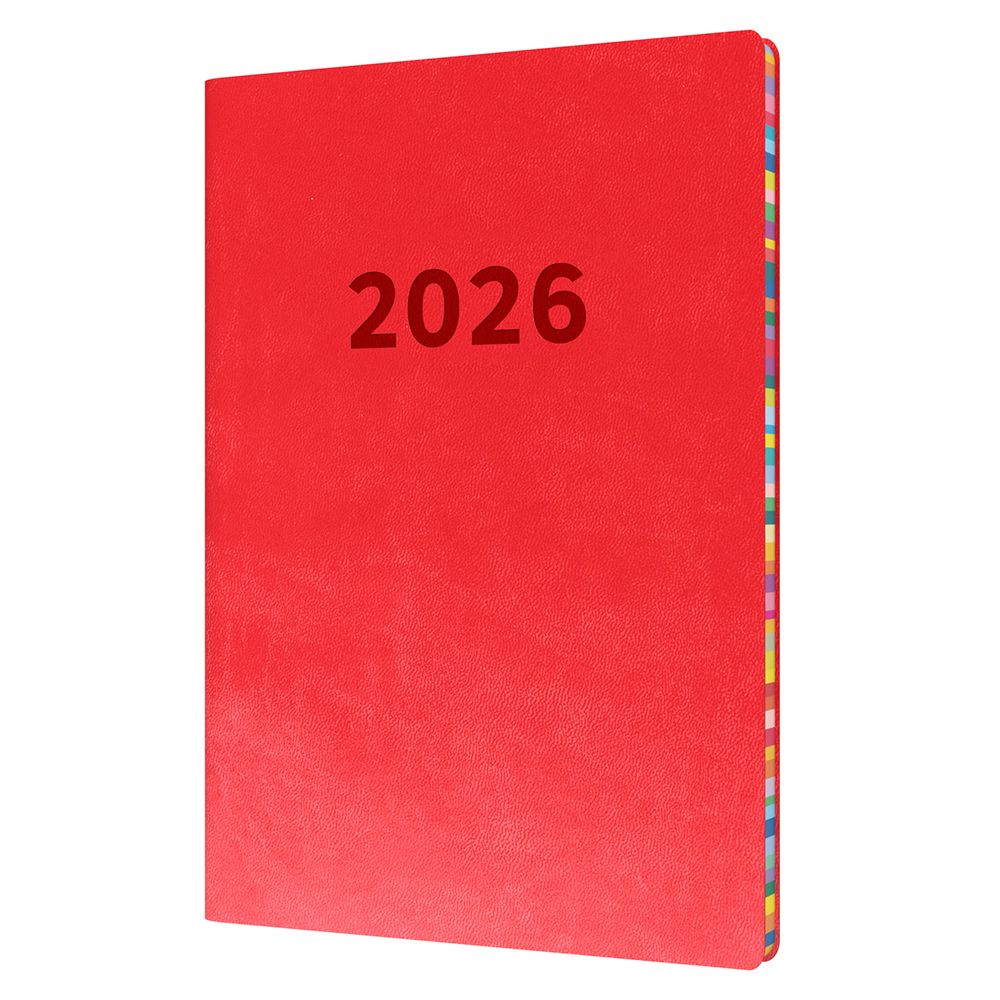 DIARY 2026 COLLINS EDGE RAINBOW A5 ED153.U15-25 WTV RED DIARY 2026 COLLINS EDGE RAINBOW A5 ED153.U15-25 WTV RED
