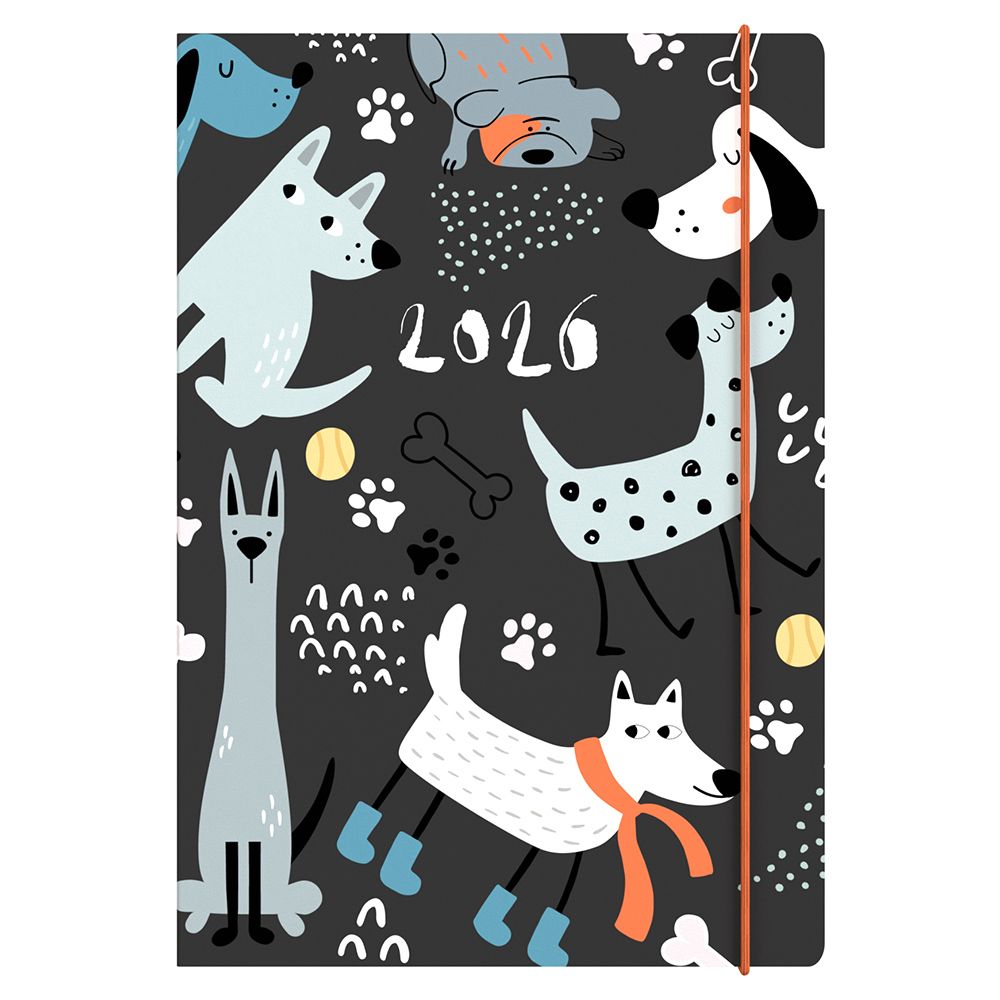 DIARY 2026 COLLINS MARU A5 MR153.DG WTV DOG