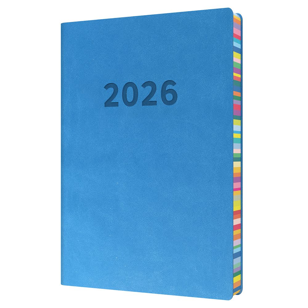DIARY 2026 COLLINS EDGE RAINBOW A5 ED151.U57-25 1DTP BLUE DIARY 2026 COLLINS EDGE RAINBOW A5 ED151.U57-25 1DTP BLUE