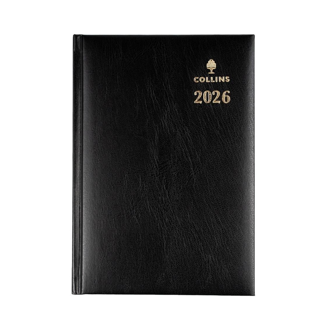 DIARY 2026 COLLINS STERLING A5 384.P99 WTV BLACK