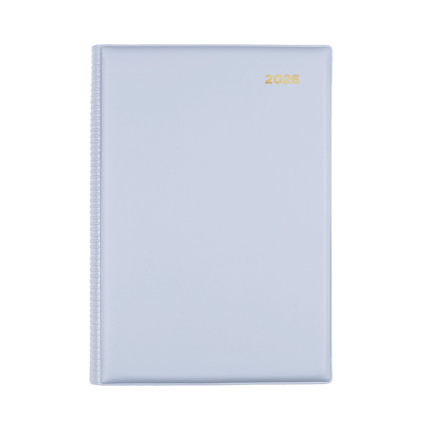 DIARY 2026 COLLINS BELMONT A5 387.V98 PVC WTV GREY