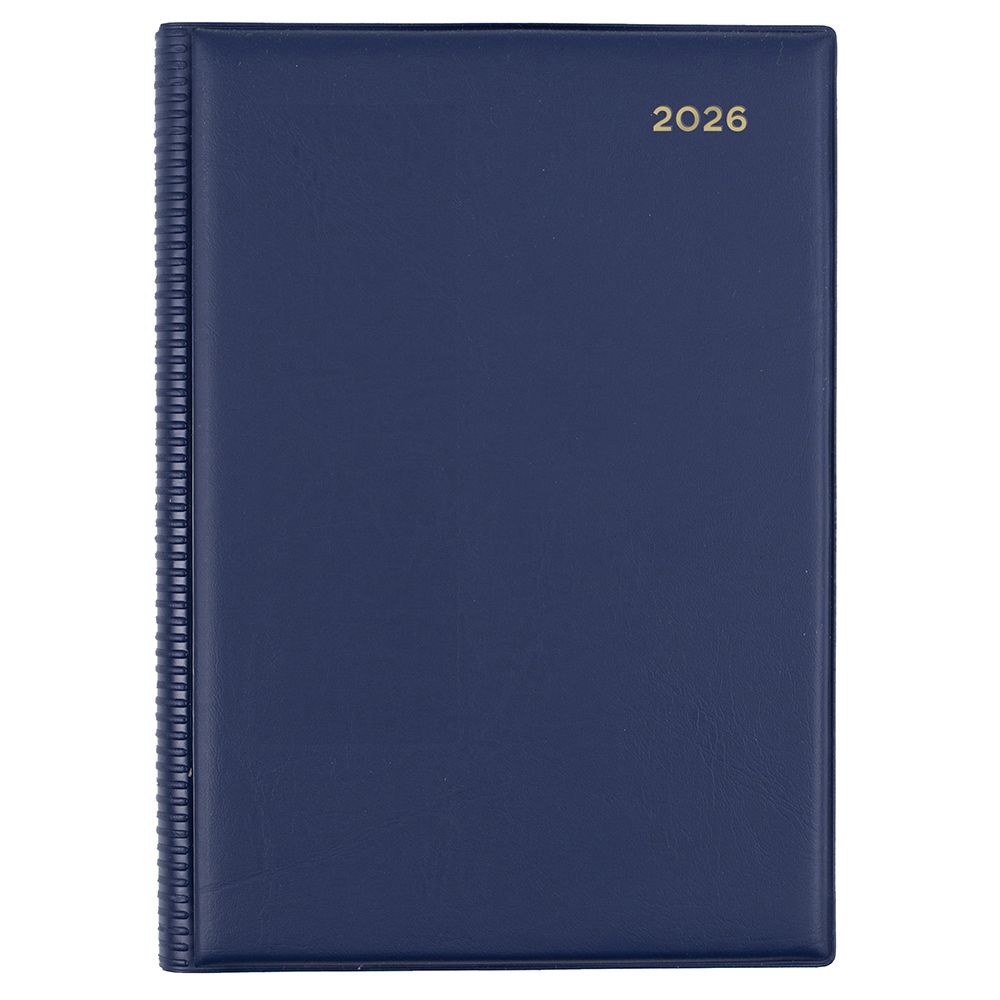 DIARY 2026 COLLINS BELMONT A5 287.V59 PVC 2DTP NAVY