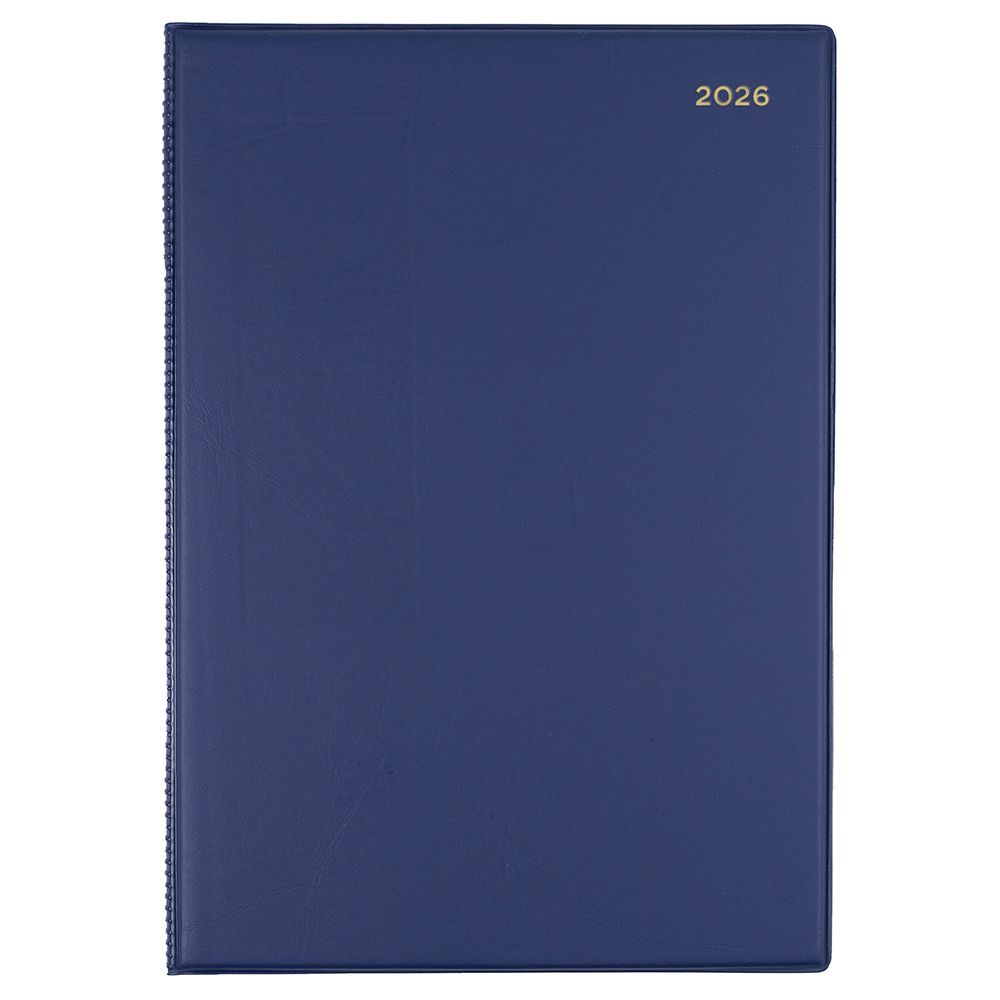 DIARY 2026 COLLINS BELMONT A4 247.V59 PVC 2DTP NAVY