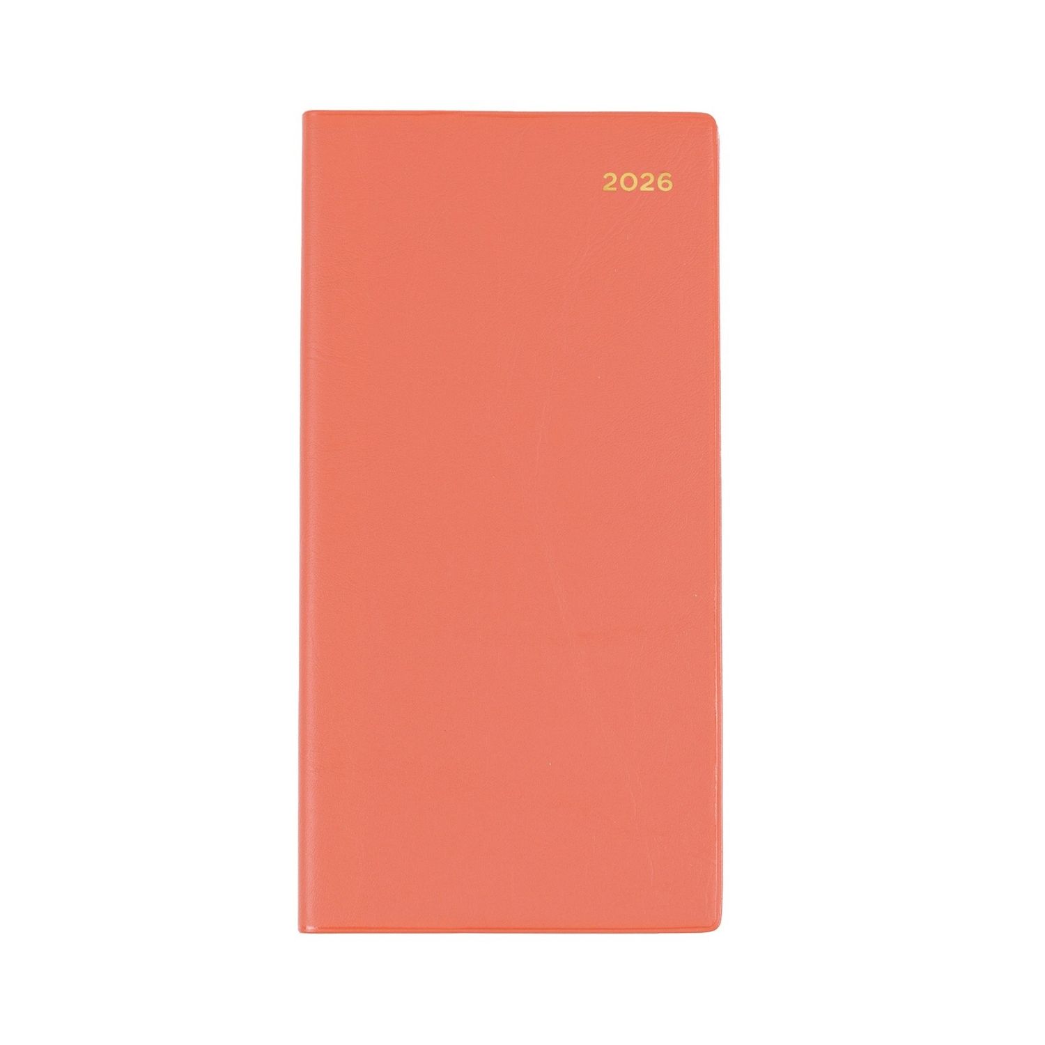 DIARY 2026 COLLINS BELMONT B6/7 377P.V44 PVC SLIM WTV PORT NEW ORANGE