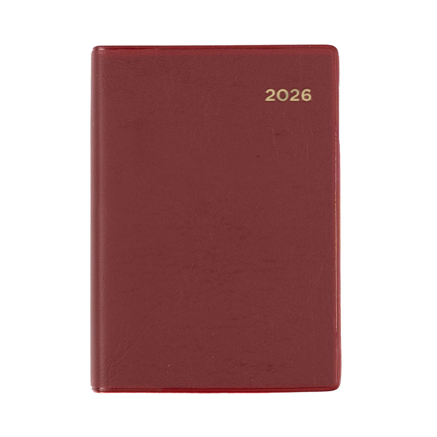 DIARY 2026 COLLINS BELMONT A7 337.V78 PVC POCKET WTV C RED DIARY 2026 COLLINS BELMONT A7 337.V78 PVC POCKET WTV C RED