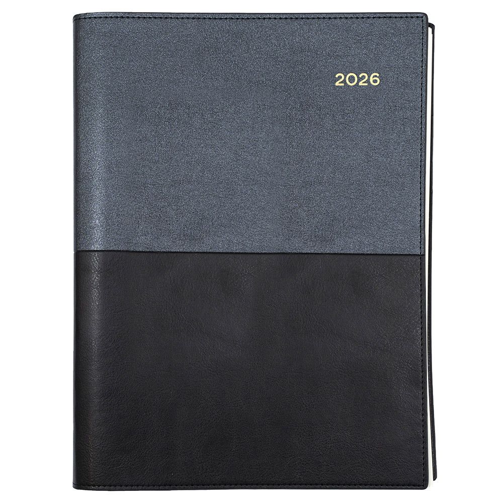 DIARY 2026 COLLINS VANESSA A5 185.V99 1DTP BLACK