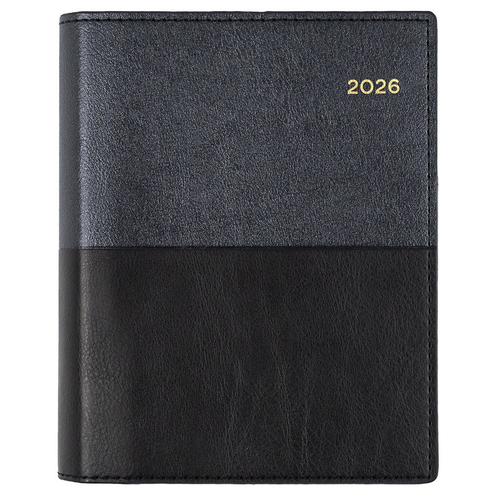 DIARY 2026 COLLINS VANESSA A6 365.V99 WTV BLACK