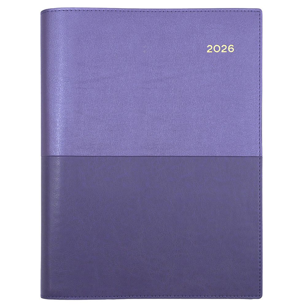 DIARY 2026 COLLINS VANESSA A5 185.V55 1DTP LILAC