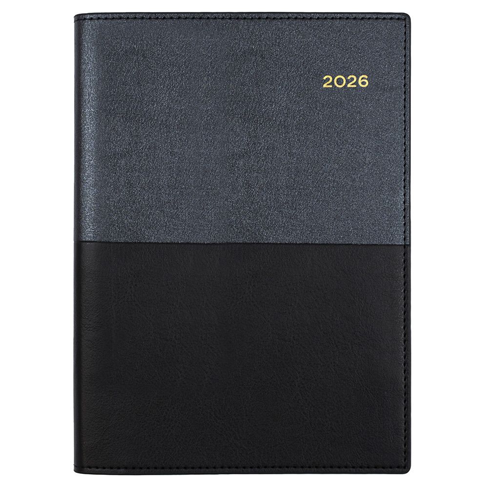 DIARY 2026 COLLINS VANESSA A5 585.V90 MTV BLACK