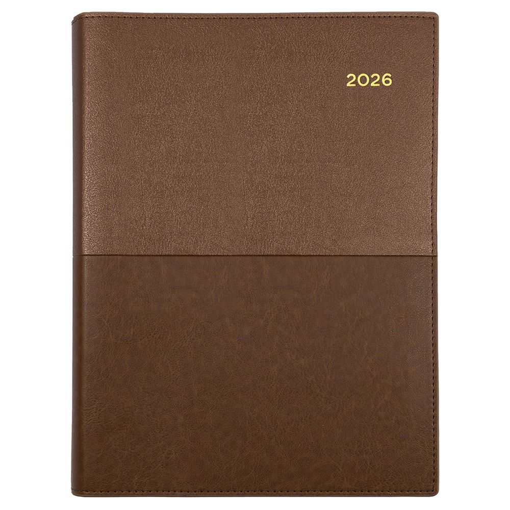 DIARY 2026 COLLINS VANESSA A5 185.V90 1DTP TAN