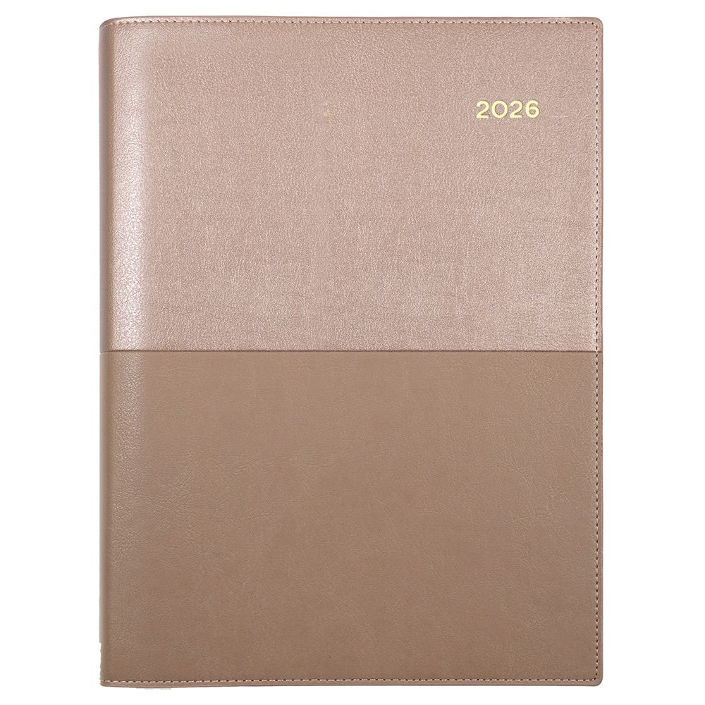 DIARY 2026 COLLINS VANESSA A4 345.V49 WTV ROSE GOLD