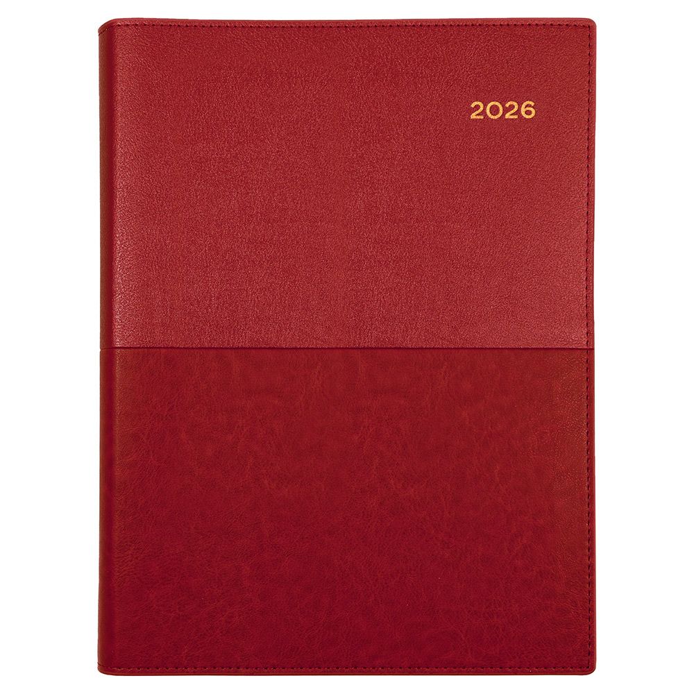 DIARY 2026 COLLINS VANESSA A5 185.V15 1DTP RED