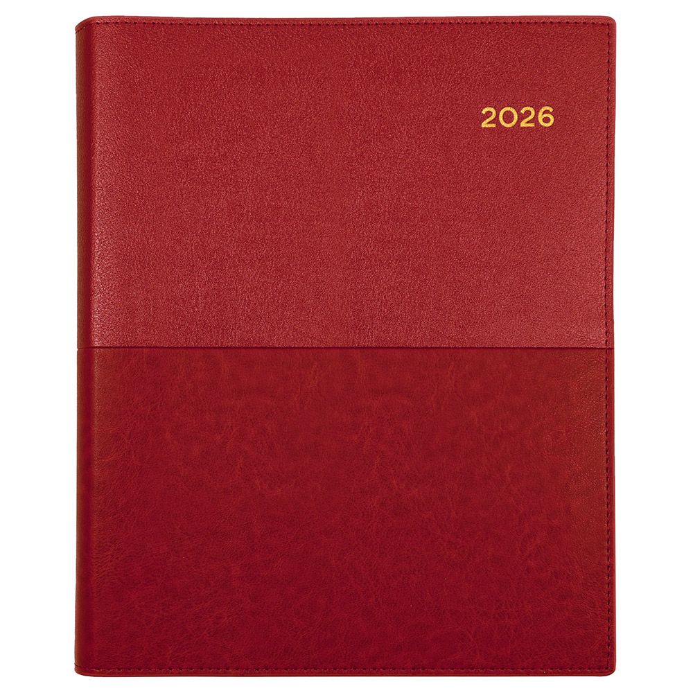 DIARY 2026 COLLINS VANESSA A6 365.V15 WTV RED