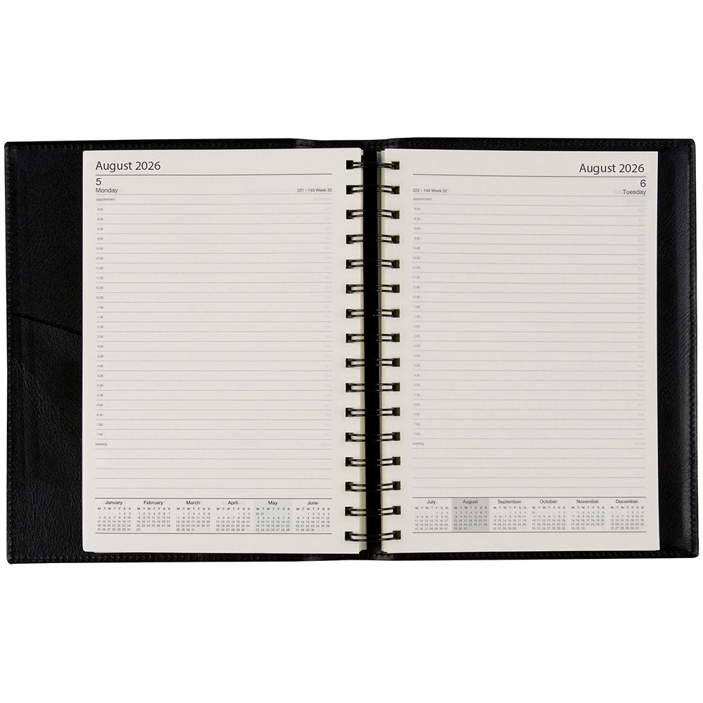 DIARY 2026 CUMBERLAND SOHO 51SSH A5 PVC SPIRAL 1DTP ASSORTED DIARY 2026 CUMBERLAND SOHO 51SSH A5 PVC SPIRAL 1DTP ASSORTED