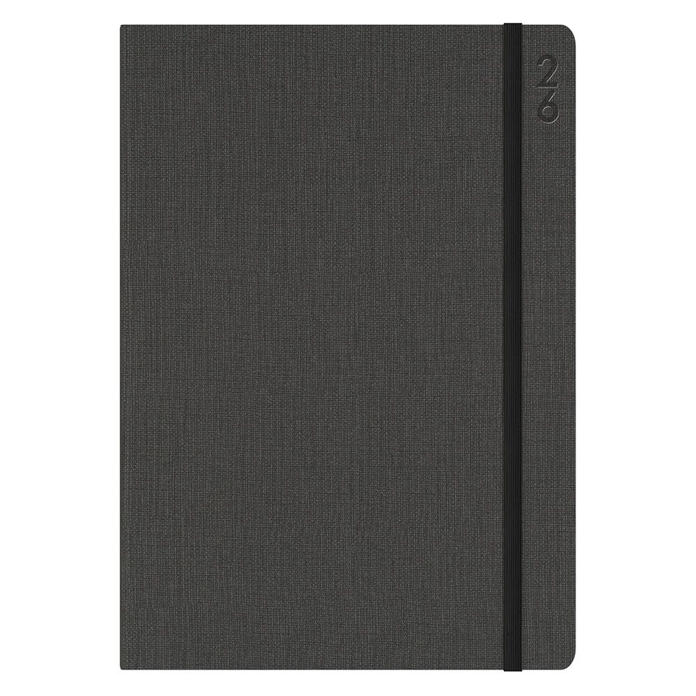 DIARY 2026 DEBDEN DESIGNER A5 D18.P98-25 1DTP CHARCOAL DIARY 2026 DEBDEN DESIGNER A5 D18.P98-25 1DTP CHARCOAL