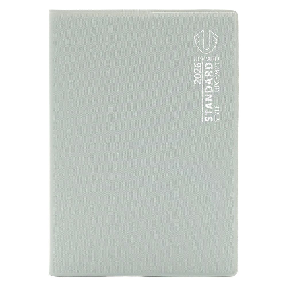 DIARY 2026 UPWARD STANDARD A6 2421 PVC WTV GREY