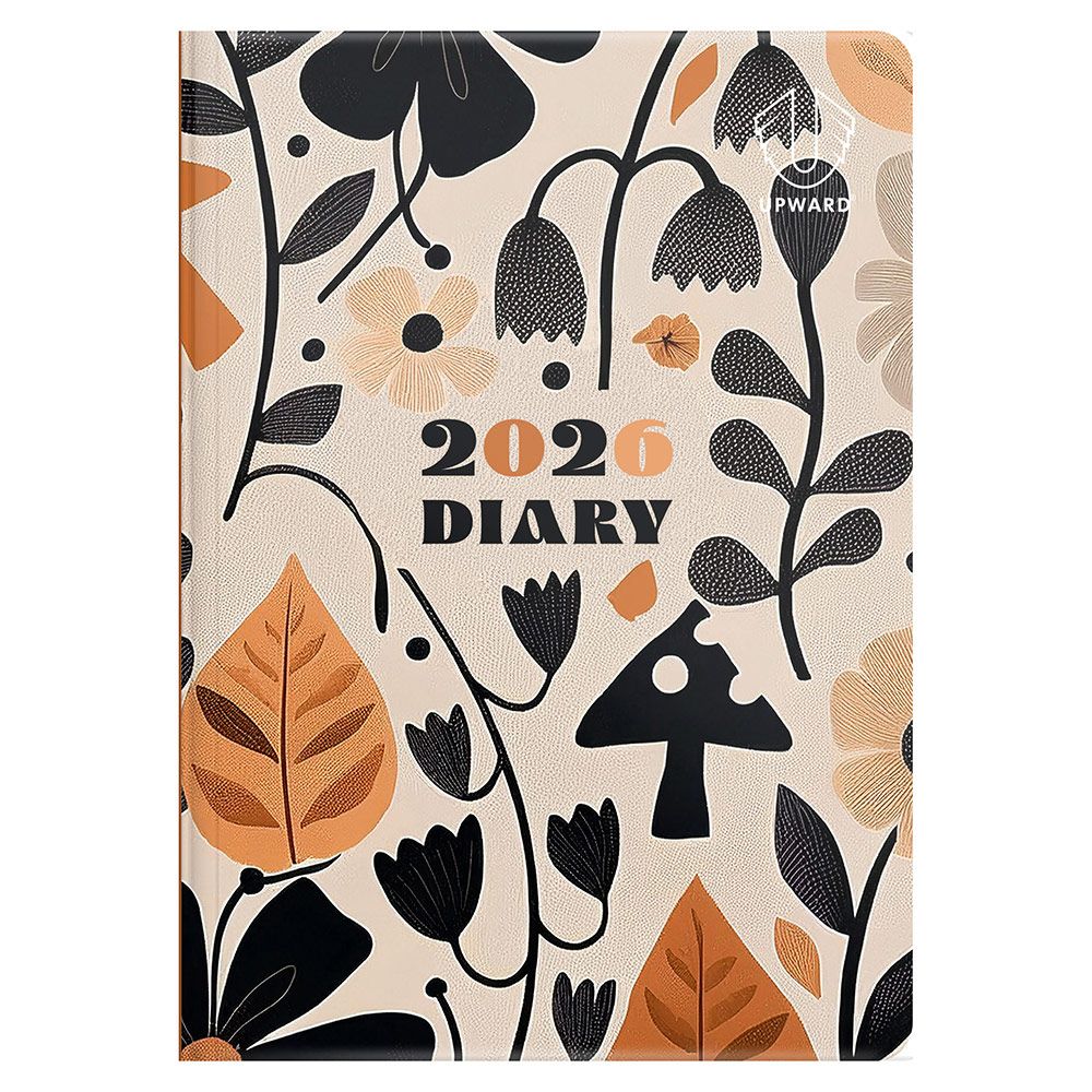 DIARY 2026 UPWARD FASHION B6 3426 PRINTED H/C WTV WILD GARDEN DIARY 2026 UPWARD FASHION B6 3426 PRINTED H/C WTV WILD GARDEN