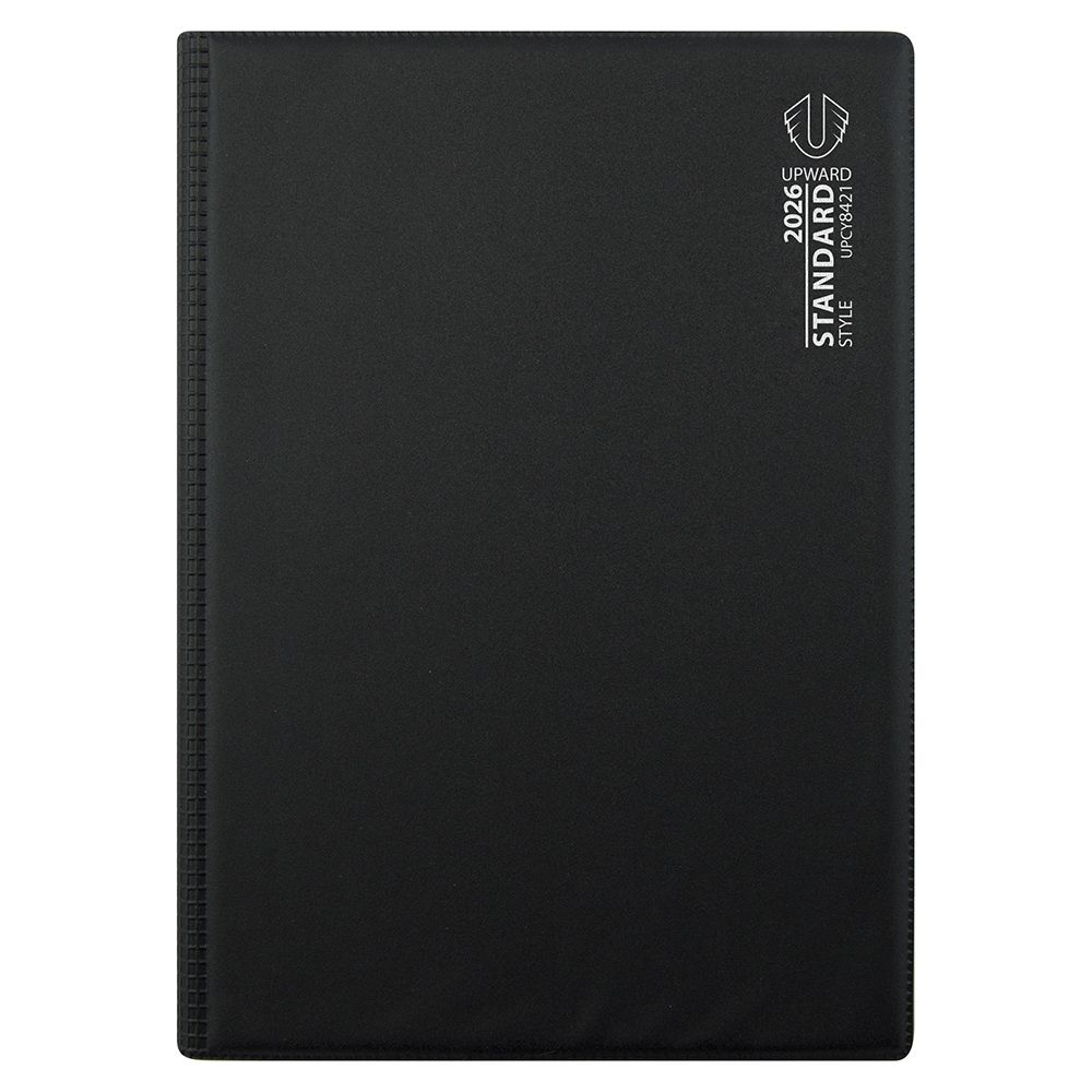 DIARY 2026 UPWARD STANDARD B5 8421 PVC WTO BLACK