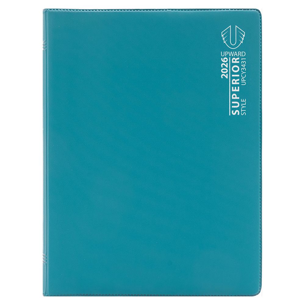 DIARY 2026 UPWARD SUPERIOR B6 3431 PVC WIRE-O WTV BLUE DIARY 2026 UPWARD SUPERIOR B6 3431 PVC WIRE-O WTV BLUE