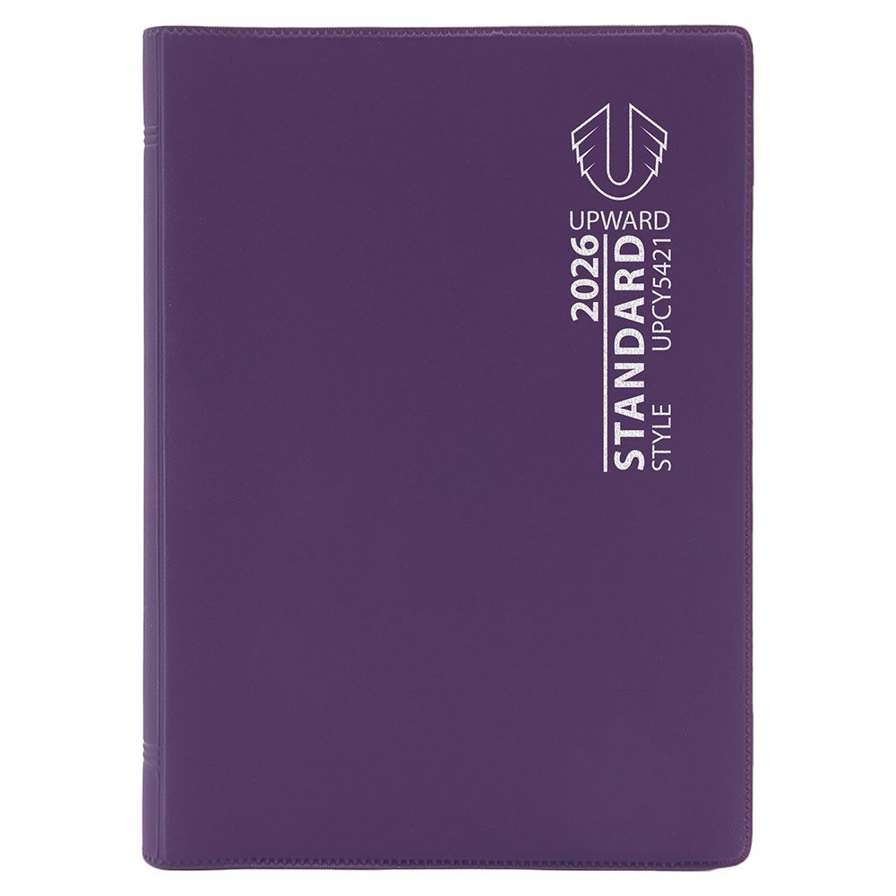 DIARY 2026 UPWARD STANDARD A7 5421 PVC WTV PURPLE