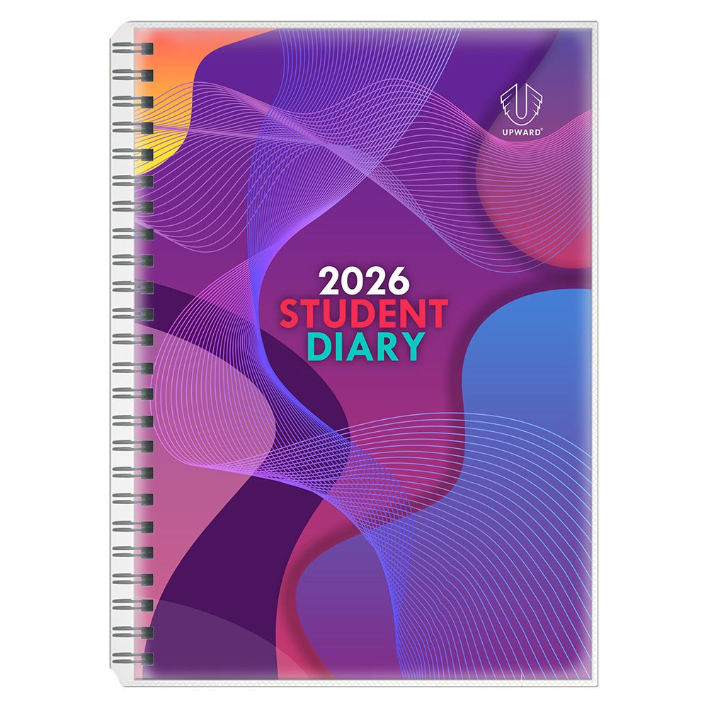 DIARY 2026 UPWARD STUDENT B5 4400 PVC WIRE-O WTV LIGHT PURPLE DIARY 2026 UPWARD STUDENT B5 4400 PVC WIRE-O WTV LIGHT PURPLE