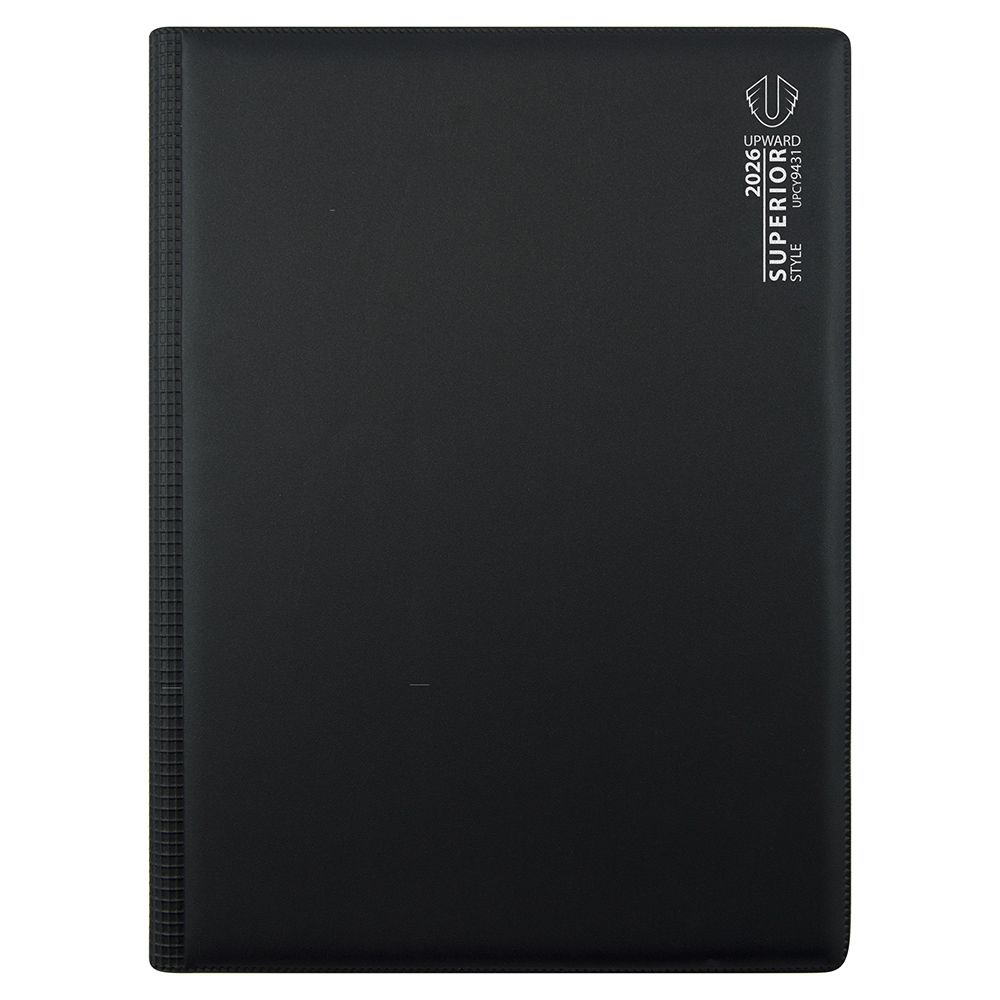 DIARY 2026 UPWARD SUPERIOR A4 9431 PVC WIRE-O WTV BLACK DIARY 2026 UPWARD SUPERIOR A4 9431 PVC WIRE-O WTV BLACK