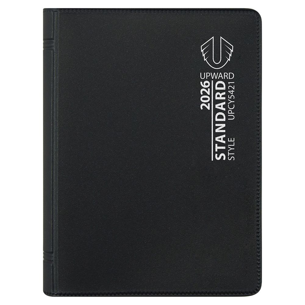 DIARY 2026 UPWARD STANDARD A7 5421 PVC WTV BLACK